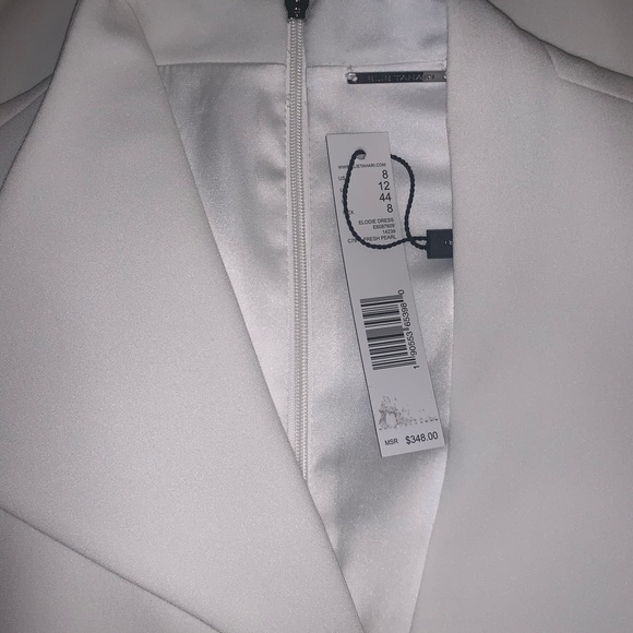 Elie Tahari Elodie Sleeveless V-Neck Sheath Dress - Picture 15 of 16